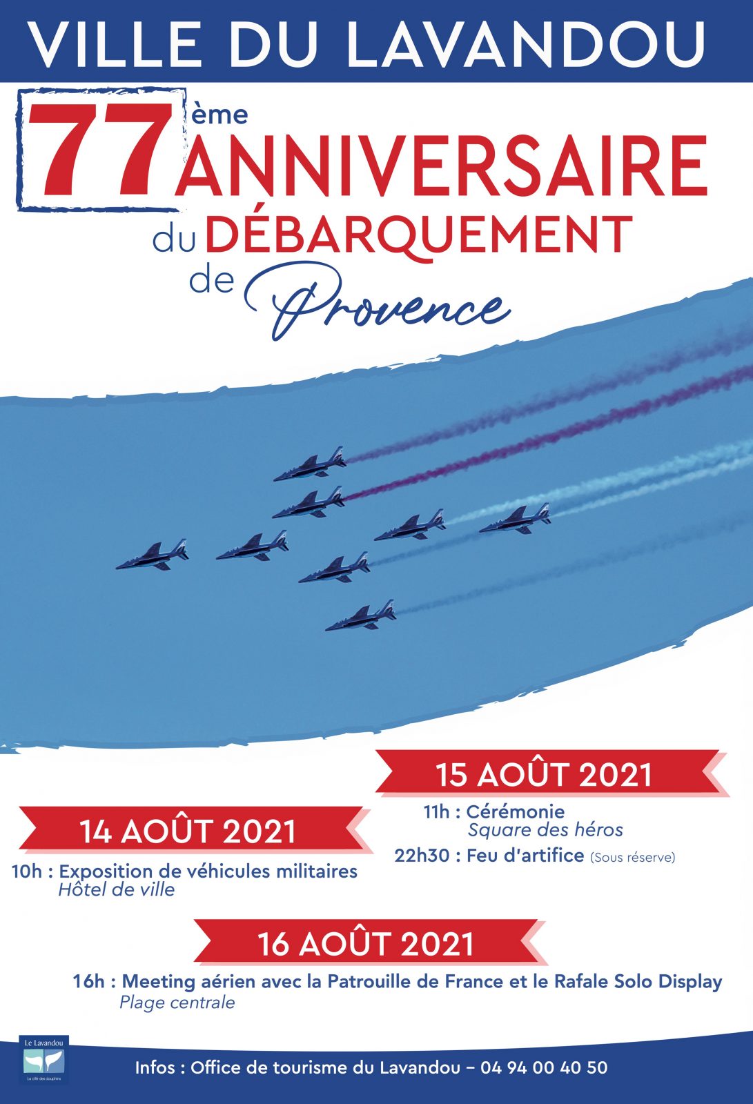 77eme Anniversaire Du Debarquement En Provence Fremdenverkehrsburos Von Le Lavandou