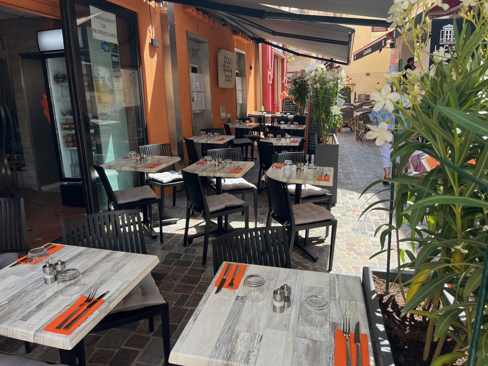 Restaurant „le pourquoi pas?“_Le Lavandou