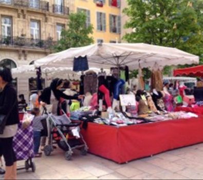 Marché forain du cours Lafayette