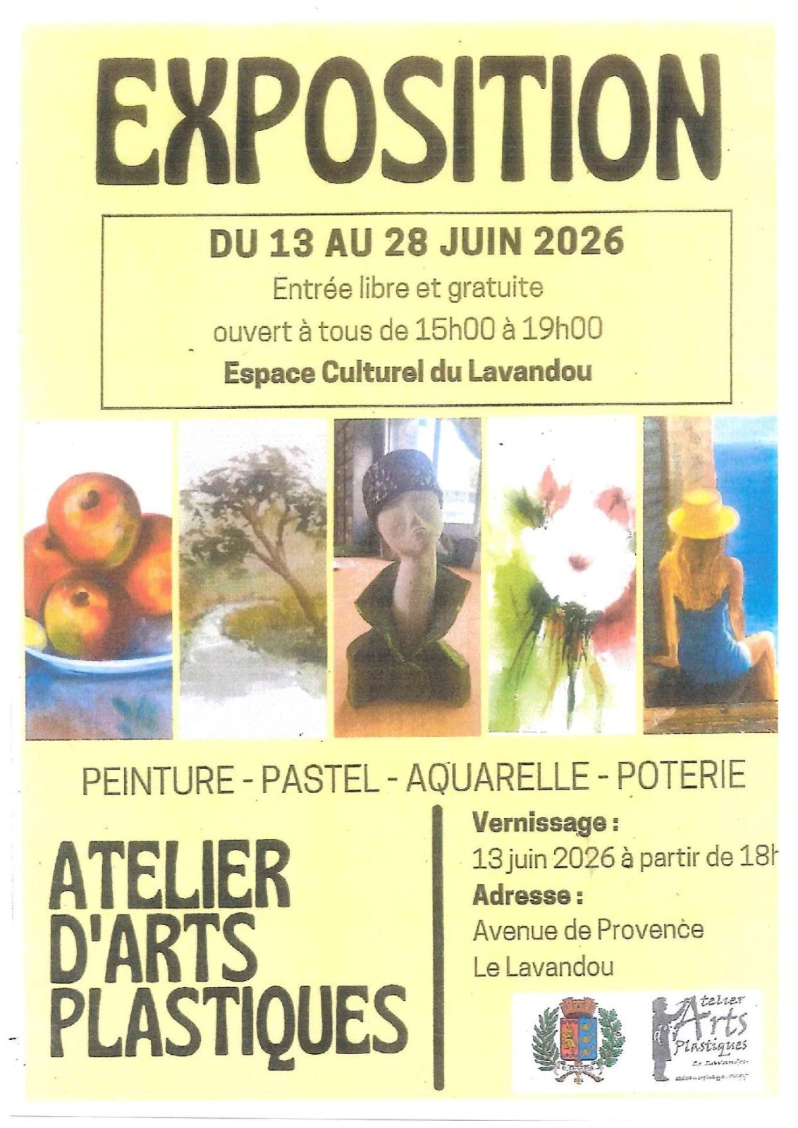 Ausstellung des Ateliers für plastische Kunst_Le Lavandou
