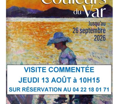 Führung durch die Ausstellung „Couleurs du Var“ in der Villa Théo