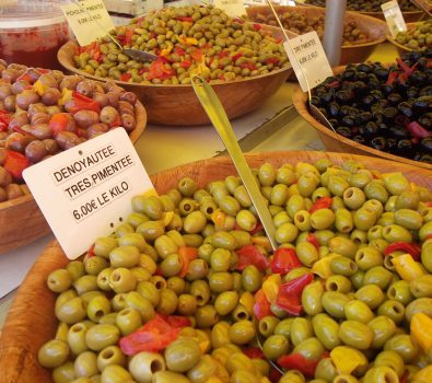 Der Markt der Provence am Pont du Las