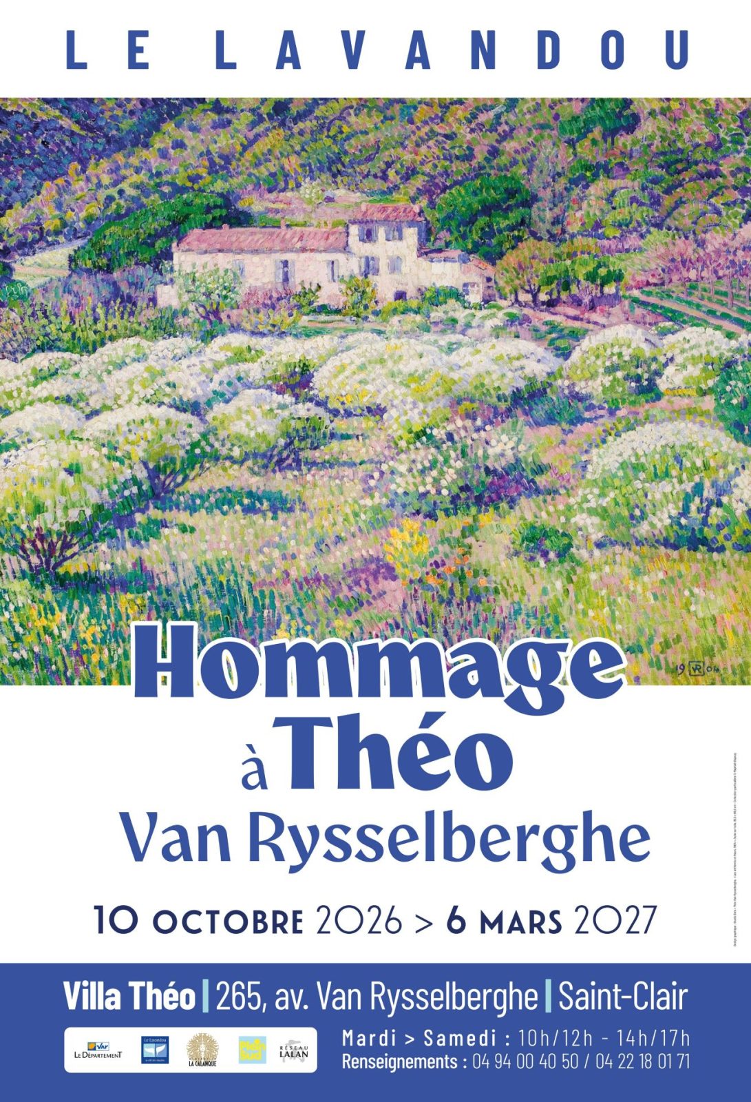 Ausstellung in der Villa Théo – Hommage an Théo Van Rysselberghe_Le Lavandou