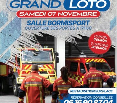 Großes Lotto der Feuerwehr von Bormes-Le-Lavandou