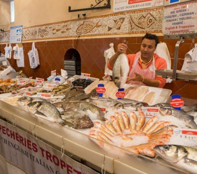Fischmarkt in Saint-Tropez